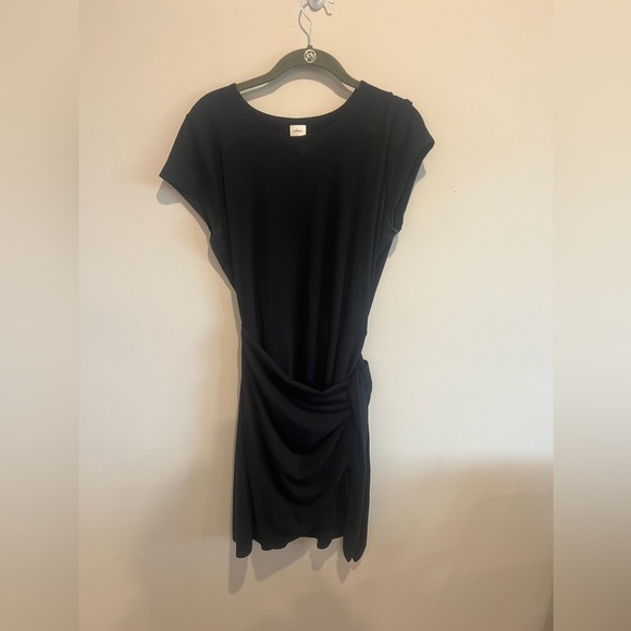 Aritzia Wilfred Black Lune dress size L - Picture 3 of 6